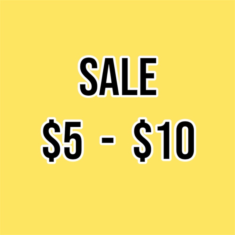 SALE  $5 ITEMS